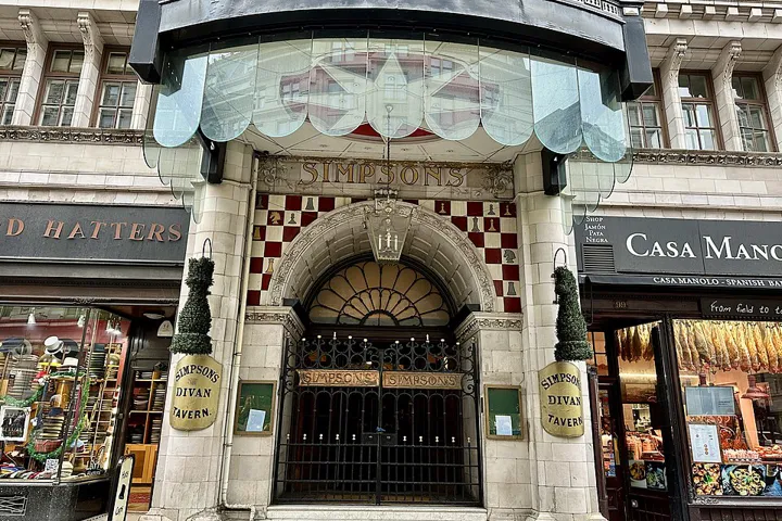 Simpson's in the Strand