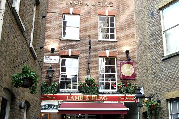 The Lamb and Flag