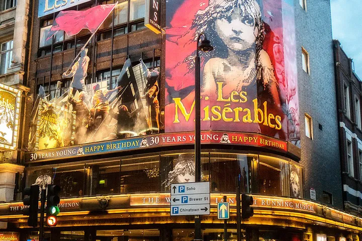 Sondheim Theatre – Les Misérables
