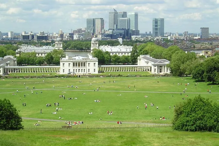 Greenwich Park, Aussicht beim Observatorium