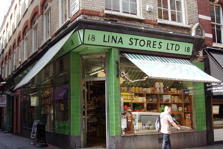Lina Stores Brewer Street